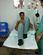 Nasty Doctor Loves Sucking College Cock