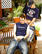 Two horned up college students fuck