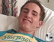 Hot guy showing off his cock